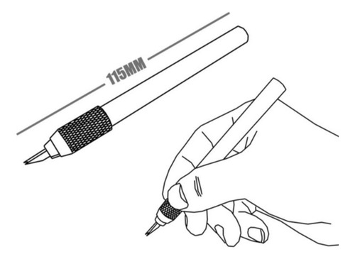 Cuchillos De Modelado Scriber Trimmer Sharp Para Estilo A