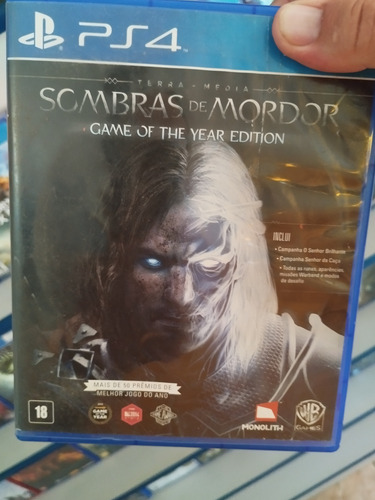 Jogo Sombras De Mordor Game Of The Year Edition Ps4 (Usado)