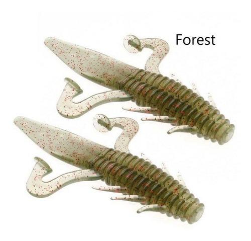 Isca Soft Cucaracha Animal Fishing By Johnny Hoffmann - 2un Cor Forest