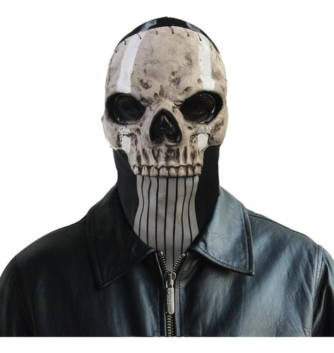 Máscara Protectora De Látex Horror Ghost Skull Call Headgear