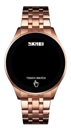 Skmei 1579 Mens Pulseira De Aço Digital Relógio Moda Prata