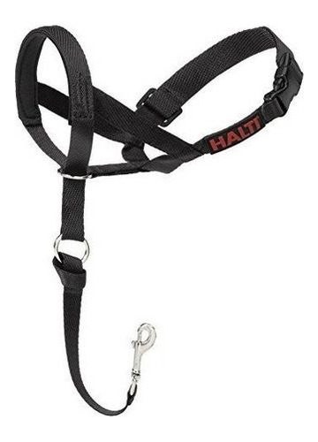 Compañía De Animales Halti Headcollar, Tamaño 1, Negro