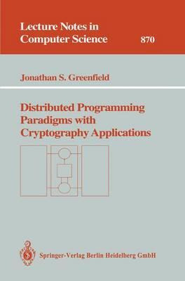 Libro Distributed Programming Paradigms With Cryptography...