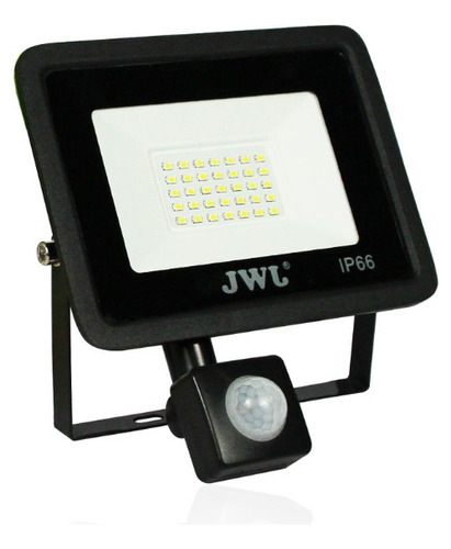 Reflector Led C/ Sensor Movimiento 30w Luz Blanca 