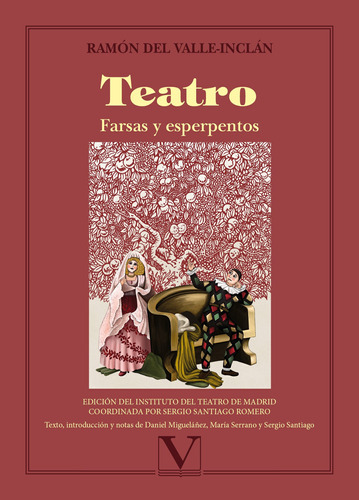 Teatro, De Ramón Del Valle Inclán Y Sergio Santiago Romero. Editorial Verbum, Tapa Blanda, Edición 1 En Español, 2021