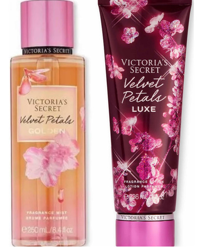 Perfume Victorias Secret Velvet Petals Combo Mist+ Loción