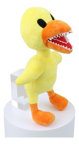 Rainbow Friends Yellow Duck Plush Toy Doll .