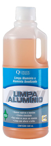 Limpador De Aluminio 500ml Quimatic