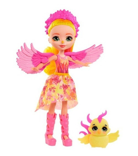 Muñeca Royal Enchantimals Falon Phoenix Y Sunrise