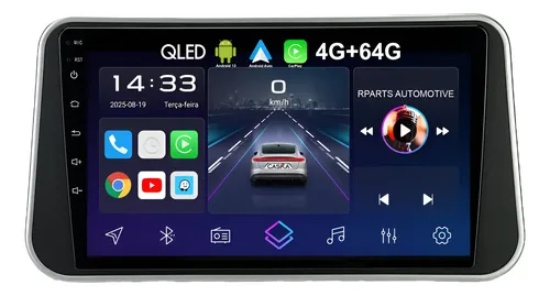 Kit Multimidia 9 Polegadas Android Nissan Kicks 2016 A 2022
