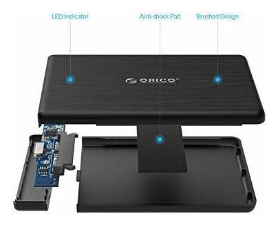 Case Disco Duro Externo Usb 3.0 Orico Sata Iii 2.5puLG