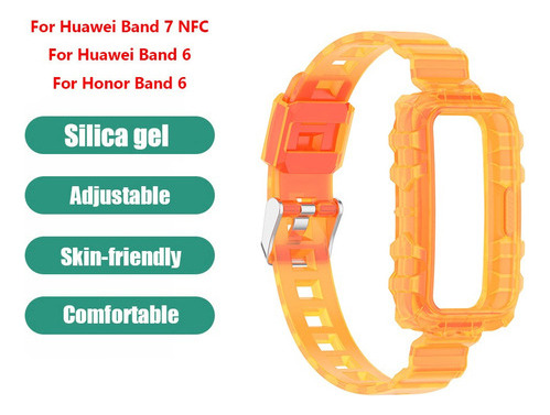 Banda De Pulsera Inteligente Para Huawei Band 7 Nfc/banda 6/
