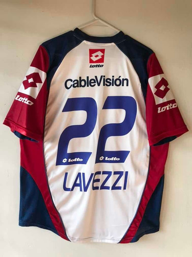 Jersey San Lorenzo De Almagro #22 Lavezzi Match Worn