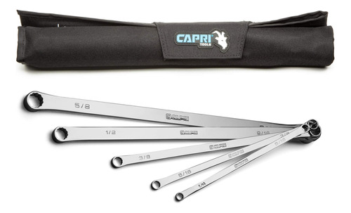 Capri Tools Juego De Llaves De Extremo De Caja Extra Largas.