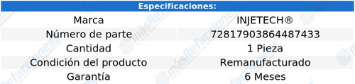 Inyector Combustible Stratus L4 2.0l De 2001 A 2004 Injetech