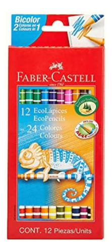 Colores Faber-castell Doble Color X 12 (24 Tonos)