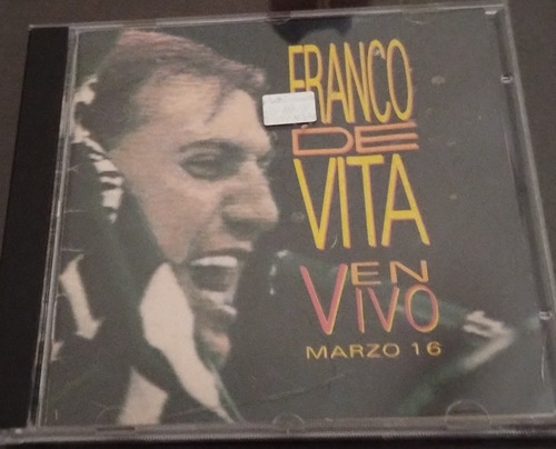 Franco De Vita Cd En Vivo Marzo 16