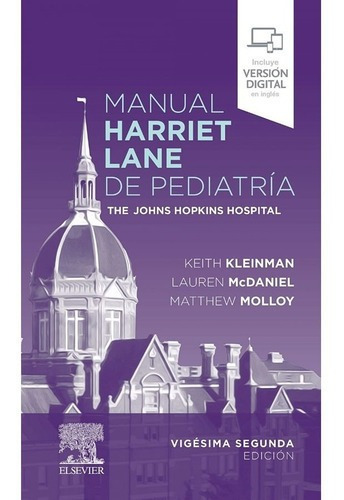 Libro Manual De Pediatria 22ed Johns Hopkins