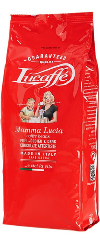 Café En Grano Entero Lucaffe Mamma Lucia 1 Kilo