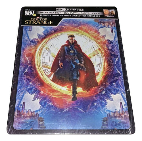 Doctor Strange Hechicero Supremo Steelbook 4k Ultra Hd