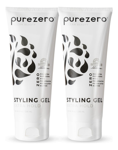 Purezero Gel De Peinado, Sujecion Y Control, Anade Volumen Y