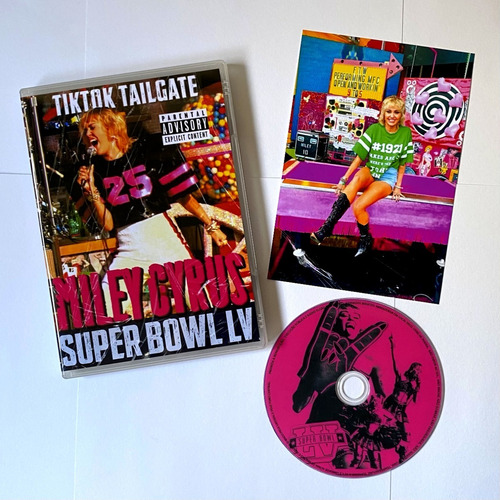 Dvd Miley Cyrus - Superbowl Tiktok Tailgate 2021