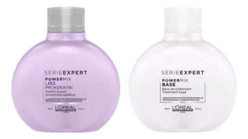 Tratamiento Powermix Base + Liss Prokeratin Loreal 150ml