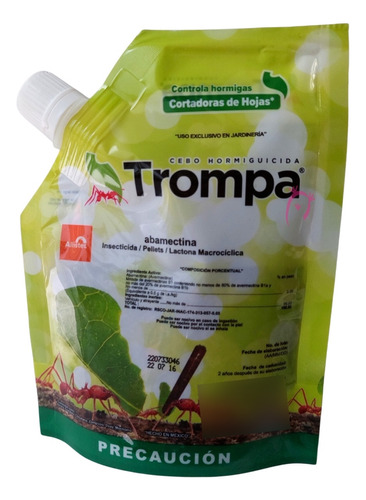 Trompa, Cebo Hormiguicida Biodegradable Abamectina. Allister