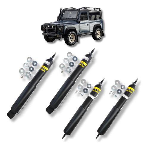 Jogo Amortecedores Land Rover Defender 90 110 E 130 Land Rov