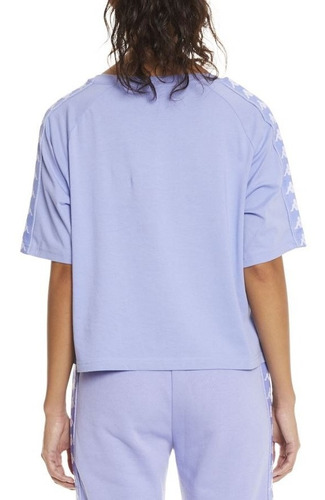 Remera Mujer Slim - Kappa Banda 222 Avant Violeta