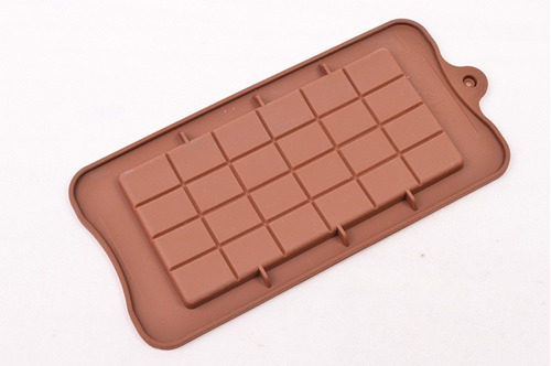Molde De Silicona Tableta De Chocolate Grande Bombon
