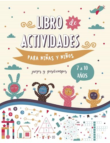 Libro : Libro De Actividades Para Niños Y Niñas De 7 A 10