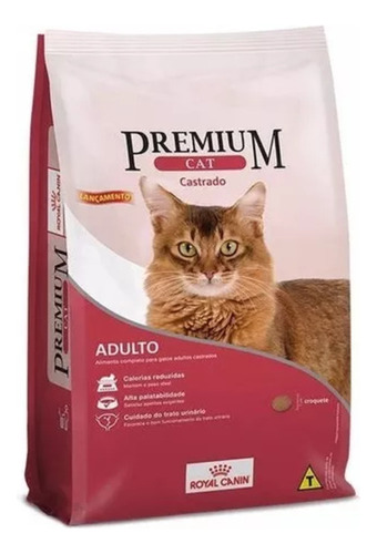 Ração Royal Canin Premium Cat Gatos Castrados 10,1 Kg