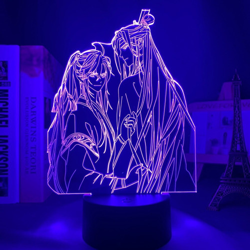 Acrílico 3d Luz Bl Mo Dao Zu Shi Lámpara