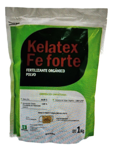 1 Kg De Quelato De Hierro  Kelatex Forte