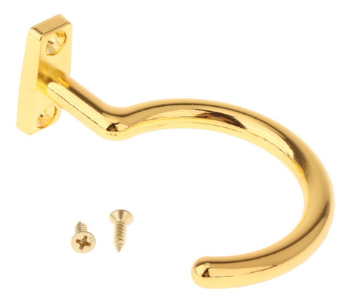 Gancho Para Taco De Mesa De Billar, Soporte De Metal Dorado,