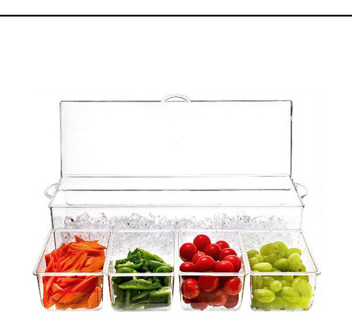 2025 Caixa De Temperos Destacável Para Salada De Frutas