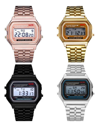 Reloj De Hombre De 10 Piezas Para Mujer Al Por Mayor F91w