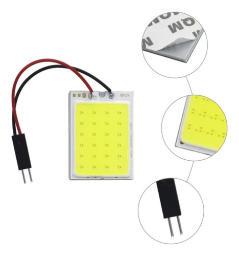 Luz Led  48 Chip Carro T10 12v