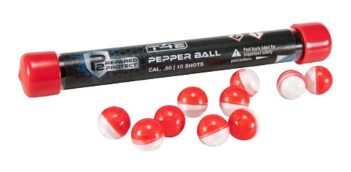 Paq 10 Pelotas Pimienta Hdp .50 Defensa Personal Xtremc