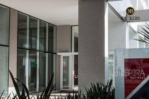 Imagem 24 de 30 de Sala, 32 M² - Venda Por R$ 280.000,00 Ou Aluguel Por R$ 1.350,00/mês - Água Verde - Curitiba/pr - Sa0127