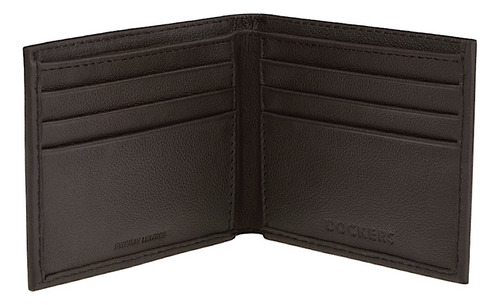 Cartera Caballero Dockers 37670-29 Piel Café