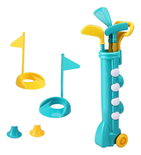 Juego De Golf Educativo Para Niños Interesante Mini Plástico