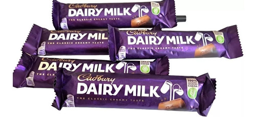 20 Chocolates Con Leche Cadbury Dayry Milk Leche 45 Gr C/u