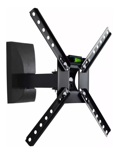 Soporte De Pared Brasforma Sbrp130 Para Tv/monitor De 10 A 55 Pulgadas, Negro