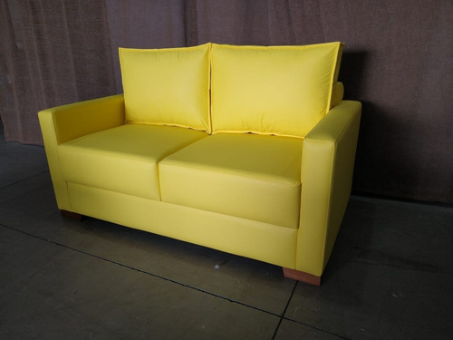Imagem 4 de 4 de Sofa Lesh 2 Lug Encosto Macio Pé Cantoneira Pronta Entrega