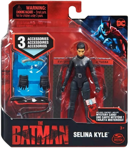 Figura Batman - Selina Kyle 10 Cm C/ Acc. Spin Master - Dgl