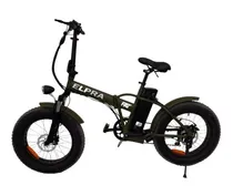Comprar Bicicleta Eléctrica Elpra Fat Bateria De Litio 100% Plegable