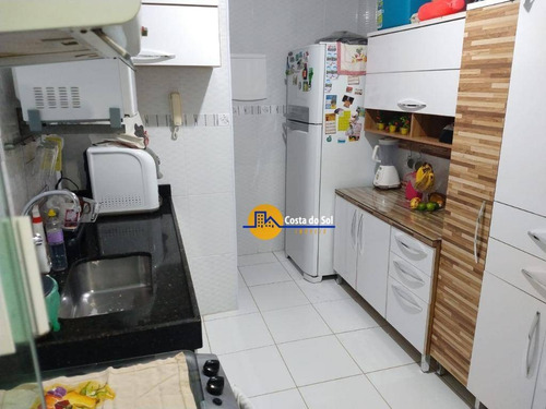 Excelente Apartamento Com 2 Dormitórios À Venda, 80 M² Por R$ 295.000,00 - Recreio - Rio Das Ostras/rj - Ap0703