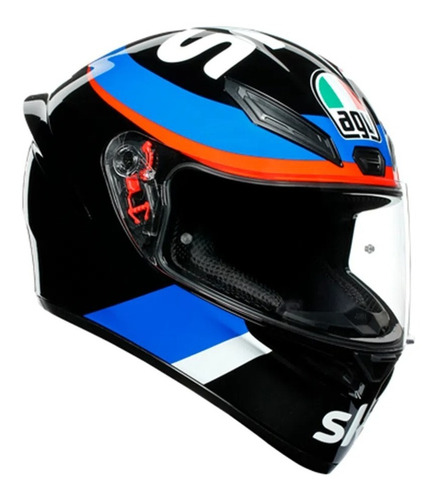 Capacete Agv Fechado K1 Valentino Rossi 46 Sky Racing Team